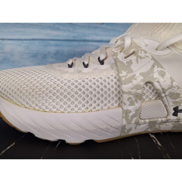 Under Armour Project Rock 4 Men\'s White Camo Lifting Shoes Sz 13 main image 13